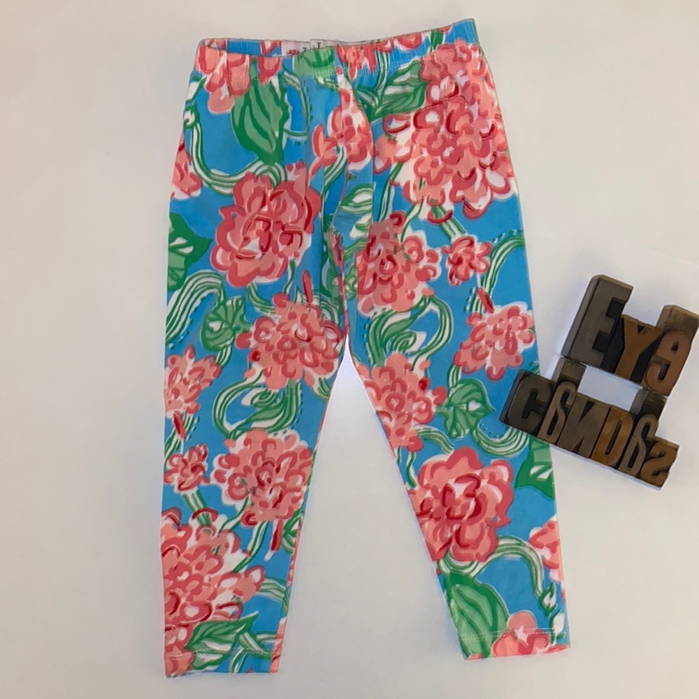 🐘LITTLE B’S by BARBARA GERWIT Baby Floral Leggings